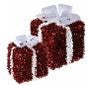 Decoratiuni set 3 cutii de cadou funda alba caa666550