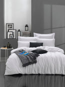 Lenjerie pat fresh color white 240x260cm