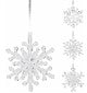 Décor X-mas fulg 12cm akp100020