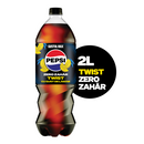 Pepsi Twist Zero Zahar bautura cu aroma de cola si suc de lamaie, pet, 2L SGR