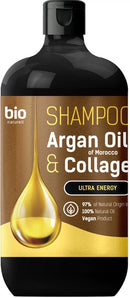 Bio naturell sampon 946ml argan oil of morocco collagen