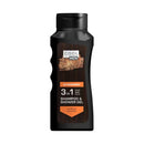 Gel de dus si sampon cu cafeina si guarana, COOL MEN, 2 in 1, 400ml