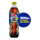 Pepsi Twist bautura cu aroma de cola si suc de lamaie, pet, 500ml