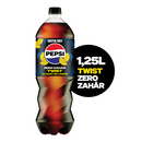 Pepsi Twist Zero Zahar, bautura cu aroma de cola si suc de lamaie, pet, 1.25L