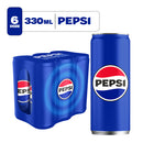 Pepsi bautura cu aroma de cola,doza, 6x330ml SGR