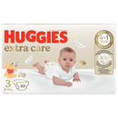 Huggies Extra Care Jumbo pelenka 3-es méret, 6-10 kg, 40 db