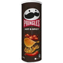 Pringles tasty snacks with spicy taste, 165GR