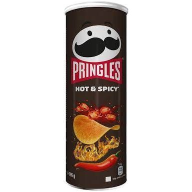Pringles snacks savuros cu gust picant, 165GR