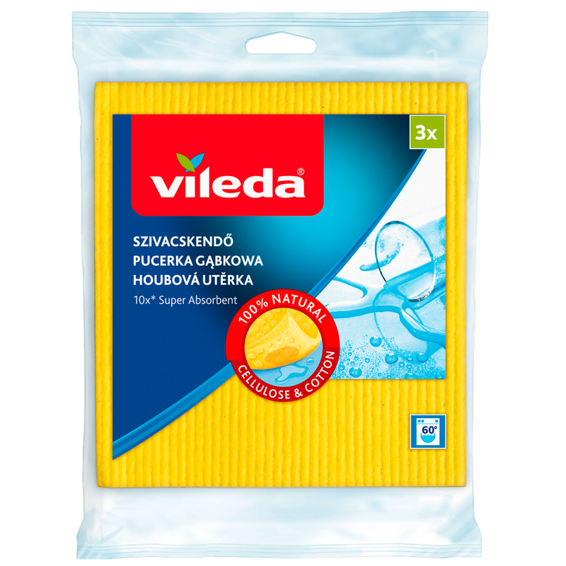 Vileda lavete umede, 3 bucati