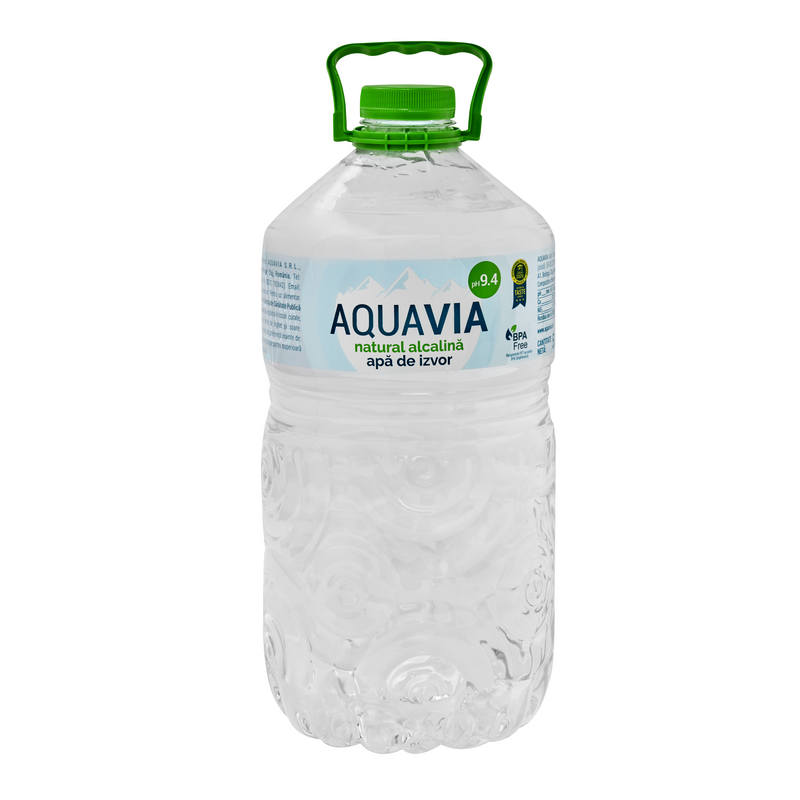 Aquavia apa de izvor natural alcalina 5L