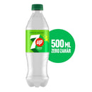 7UP Zero Zahar Lamaie si Lime, bautura cu gust de lamaie si lamaie verde, pet, 500ml SGR