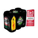Bere Blonda Beck's, Doza, 6X0.5L (5+1) SGR
