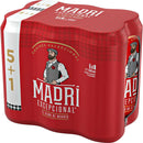 Bere Blonda Madri, Doza, 6X0.5L (5+1) SGR