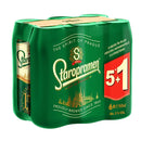 Bere Blonda Staropramen, Doza, 6X0.5L (5+1) SGR