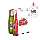 Bere Blonda Stella Artois, Sticla, 6X0.33L (5+1)