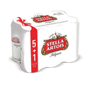 Bere Blonda Stella Artois, Doza, 6X0.5L (5+1)
