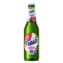 Fresh 0.0 Zmeura si Afine, Mix de Fructe cu Bere fara alcool, 0.33L SGR