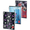 Caiet spira A5 50 file matematica color