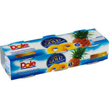 Dole Felii de ananas in suc propriu, 3 x 227g