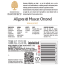 Domeniile Davidescu  Aligote Muscat Ottonel