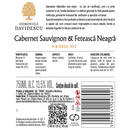 Domeniile Davidescu Cabernet Sauvignon & Feteasca Neagra SGR