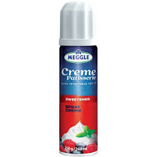 Meggle Crreme Patisserie frisca spray 250ml