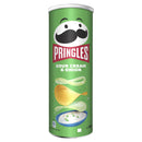 Pringles snacks savuros cu gust de smantana si ceapa, 165GR