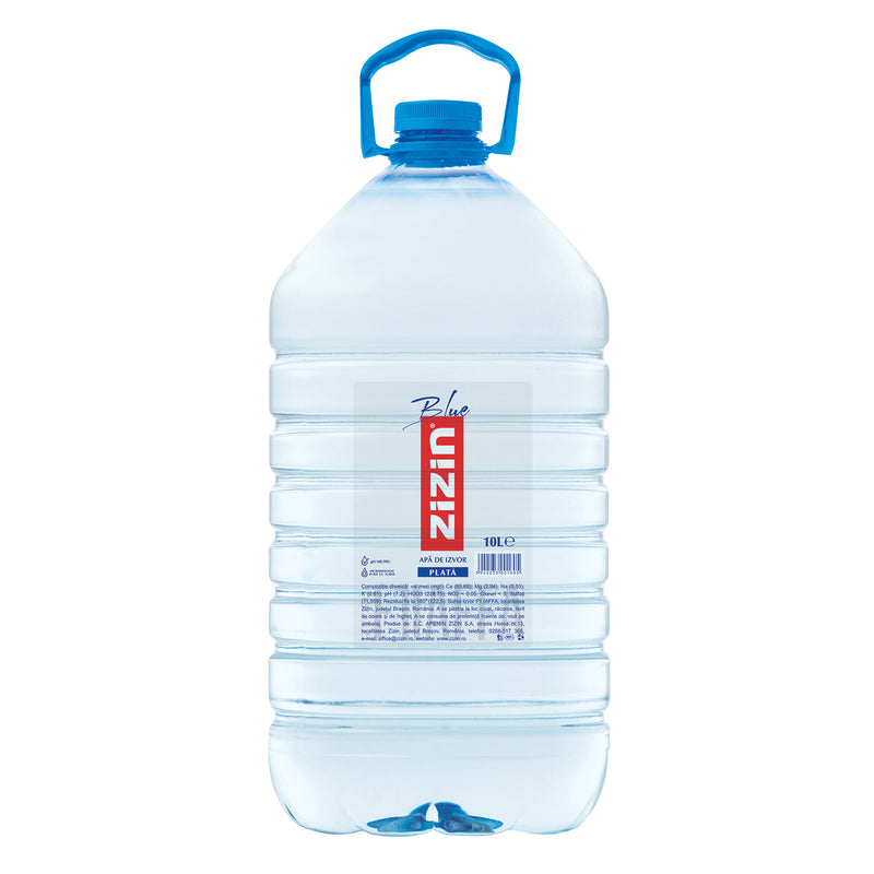 Apa de izvor plata Blue ZIZIN, 10L