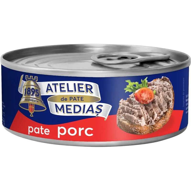 ATELIER MEDIAS Pate Porc 20% 100G