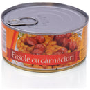 Fagioli Tomis con salsiccia 300g