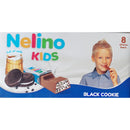 Nelino kids ciocolata lapte  cu biscuite negru & crema frisca, 93 g