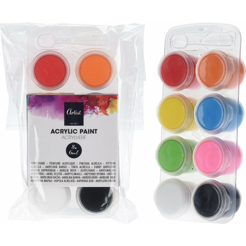 Acuarele 8x6 ml, 110730650