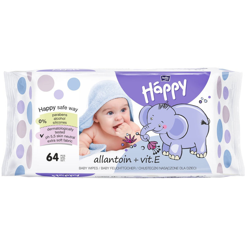 Bella Happy servetele sensitive aloe 56 buc