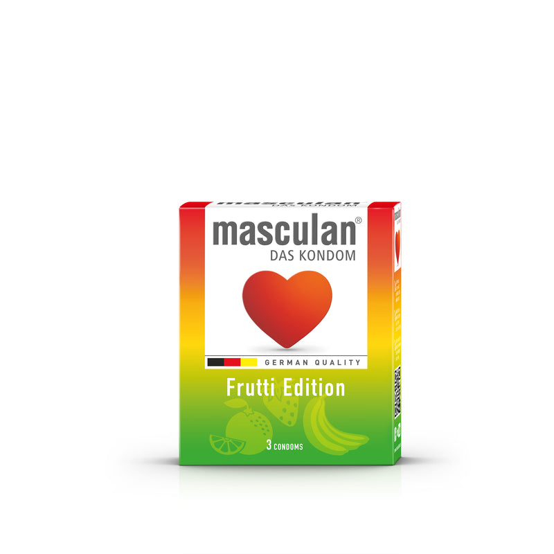 Prezervative Masculan arome fructe, 3 buc