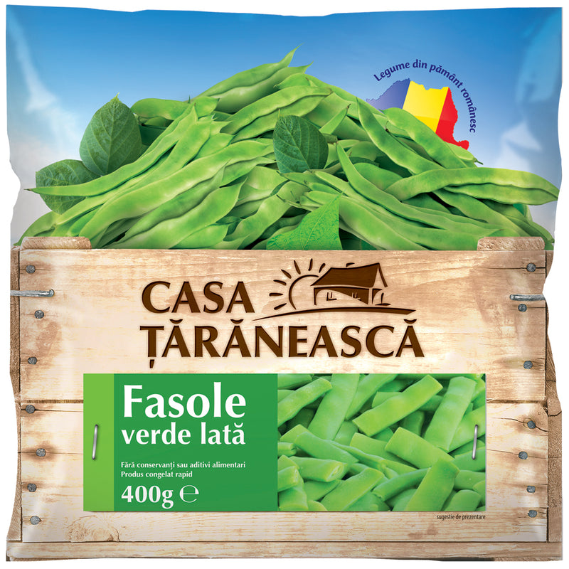 Casa Taraneasca Fasole verde lata 400g