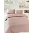 Eponj Home Cuvertura single Burumcuk Dusty Rose, 100% bumbac, 160x240 cm, 143EPJ5101