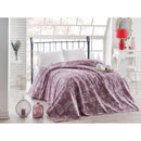 Eponj Home Cuvertura pat Samyeli Lilac, 100% bumbac, 160x235 cm, 143EPJ5748