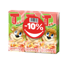 Tedi soft drink with carrot juice and peaches 3 x 0.2l, promotional package