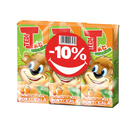Tedi soft drink with carrot juice, apple and orange 3 x 0.2l, promotional package