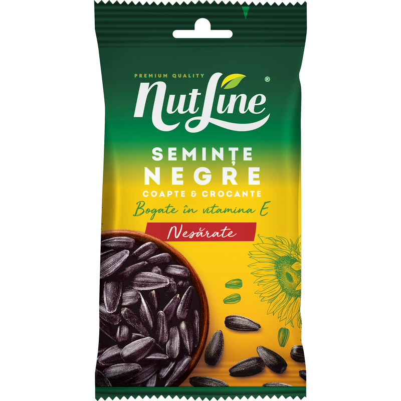 Nutline seminte negre fara sare 40g