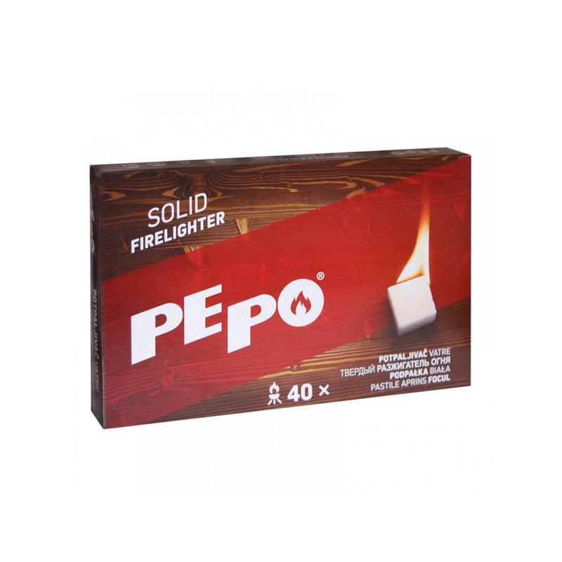 Pastile pentru aprinderea focului Pepo Solid Firelighter, 40 buc.