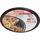 Zenker Perforiertes Teflon-Pizzatablett, Durchmesser: 32 cm
