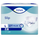 Pannolini per incontinenza per adulti TENA Slip Plus aperti, unisex, L, 30 pz