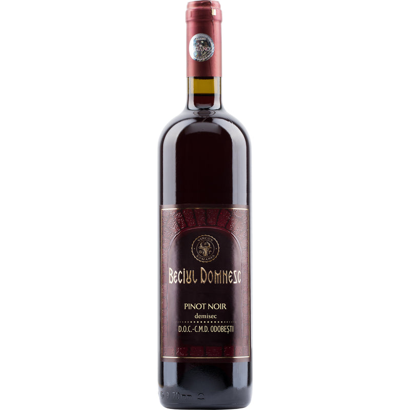 Beciul Domnesc, Pinot Noir, vin rosu, demisec, 0.75L