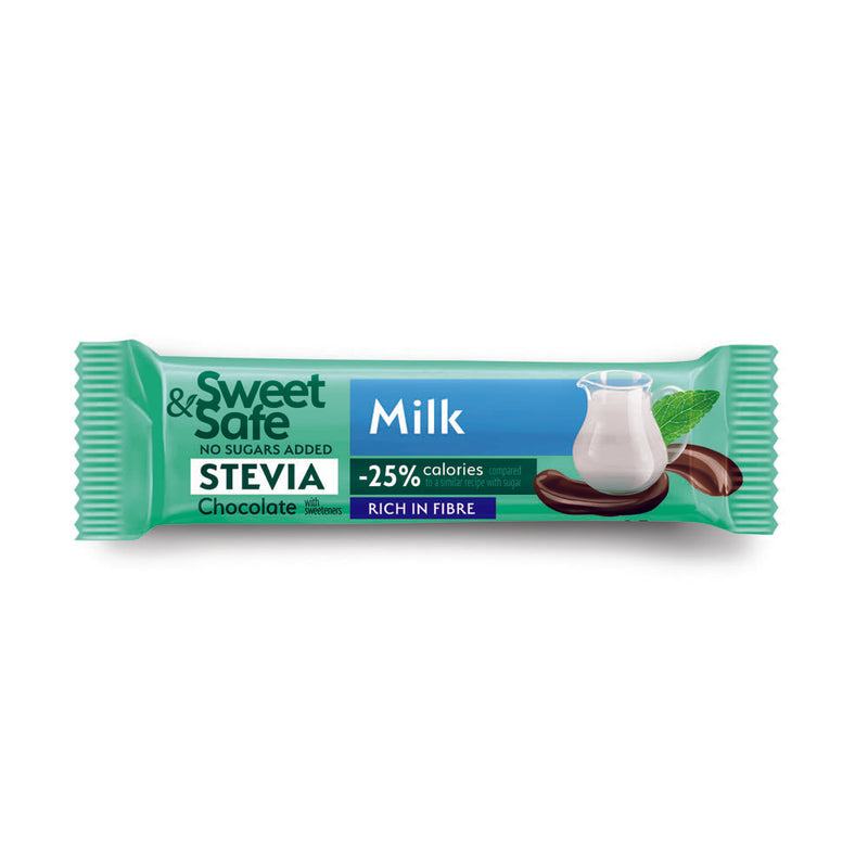 Sly Ciocolata cu lapte, fara zaharuri adaugate, Sweet&Safe 25g
