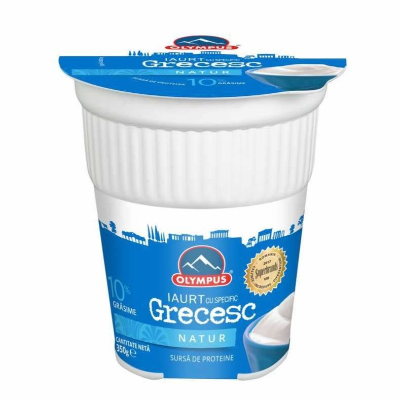 Olympus iaurt cu specific grecesc 10% grasime 350G