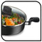 Cratita cu 2 manere si capac Tefal Simply Clean B5677253, 28 cm