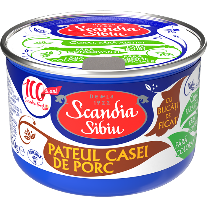 Scandia Sibiu Pateul casei de porc, 200g