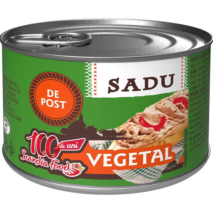 Sadu Pasta vegetala tartinabila, 200g