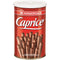 Caprice crispy wafer rolls stuffed with hazelnut paste and cocoa, 115 gr